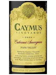 Caymus Cabernet Sauvignon, Napa 2021 3L +14% ABV