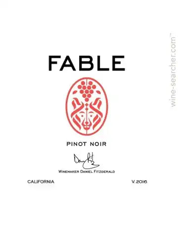 Fable Pinot Noir 2021 750ml
