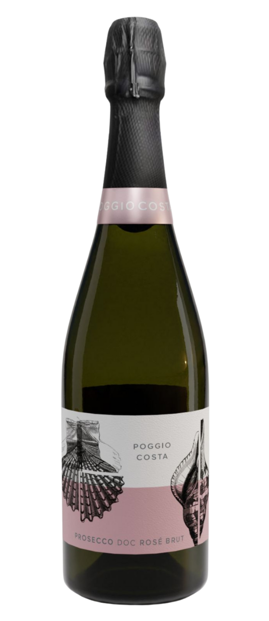 Poggio Costa Prosecco Rose Brut DOC 750ml Wholesale