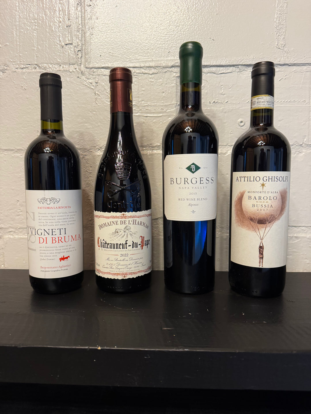 Rare Reds & Iconic Terroirs – 4 Bottle Bundle