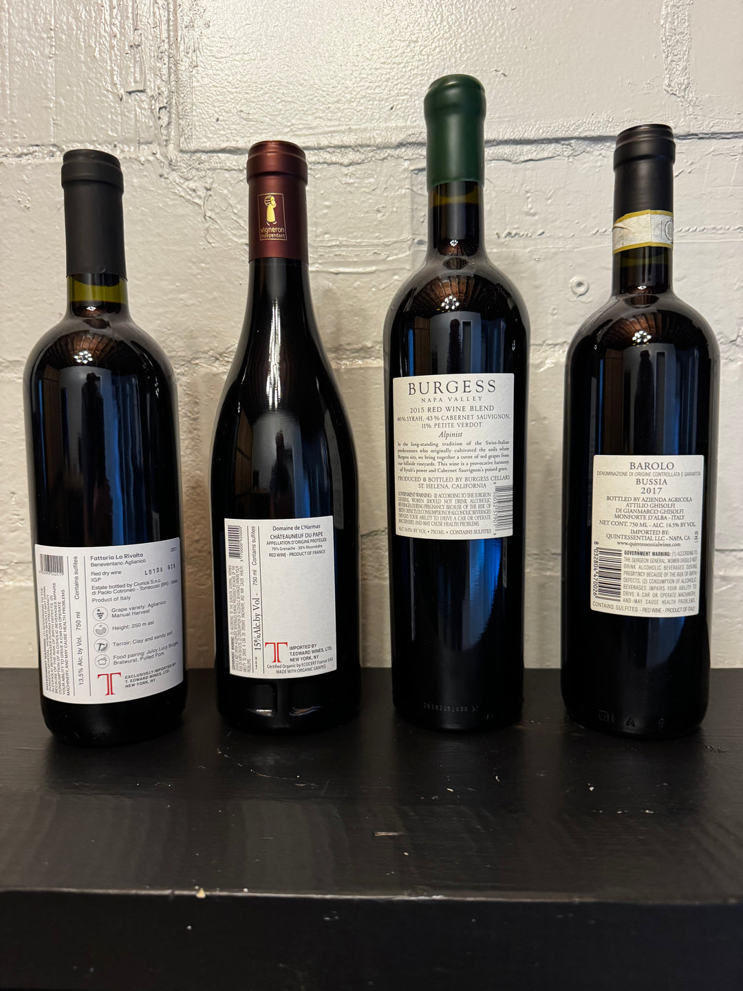 Rare Reds & Iconic Terroirs – 4 Bottle Bundle