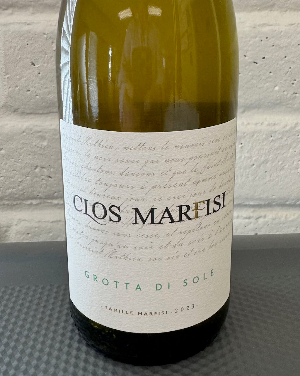 Clos Marfisi Grotta di Sole Blanc 750ml