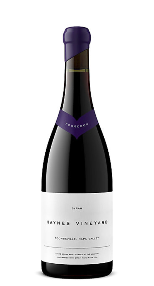 Haynes Syrah Forgeron Coombsville 2021 750ml