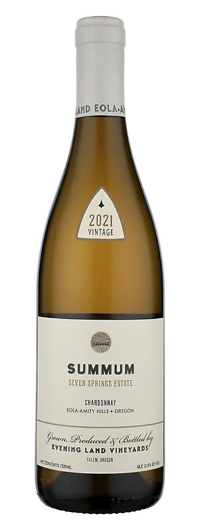 Evening Land Chardonnay Summum Seven Springs Vineyard Eola Amity Hills 2021 750ml