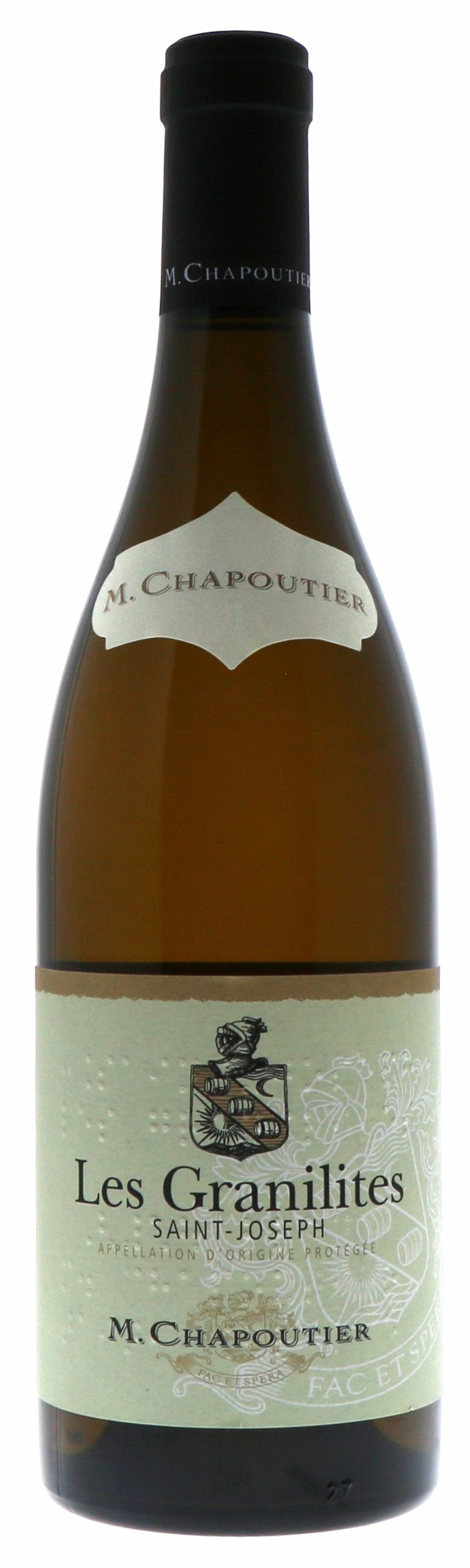 M Chapoutier Les Granilites Sanit-Joseph Blanc 2020 750ml